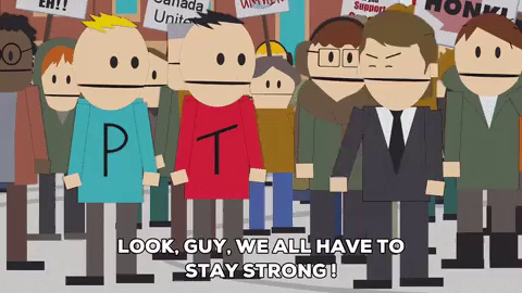 canadians yelling GIF by South Park